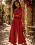 PANTALON NILA - TERRACOTA