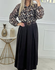 CHEMISE LIVIA - CHOCOLAT