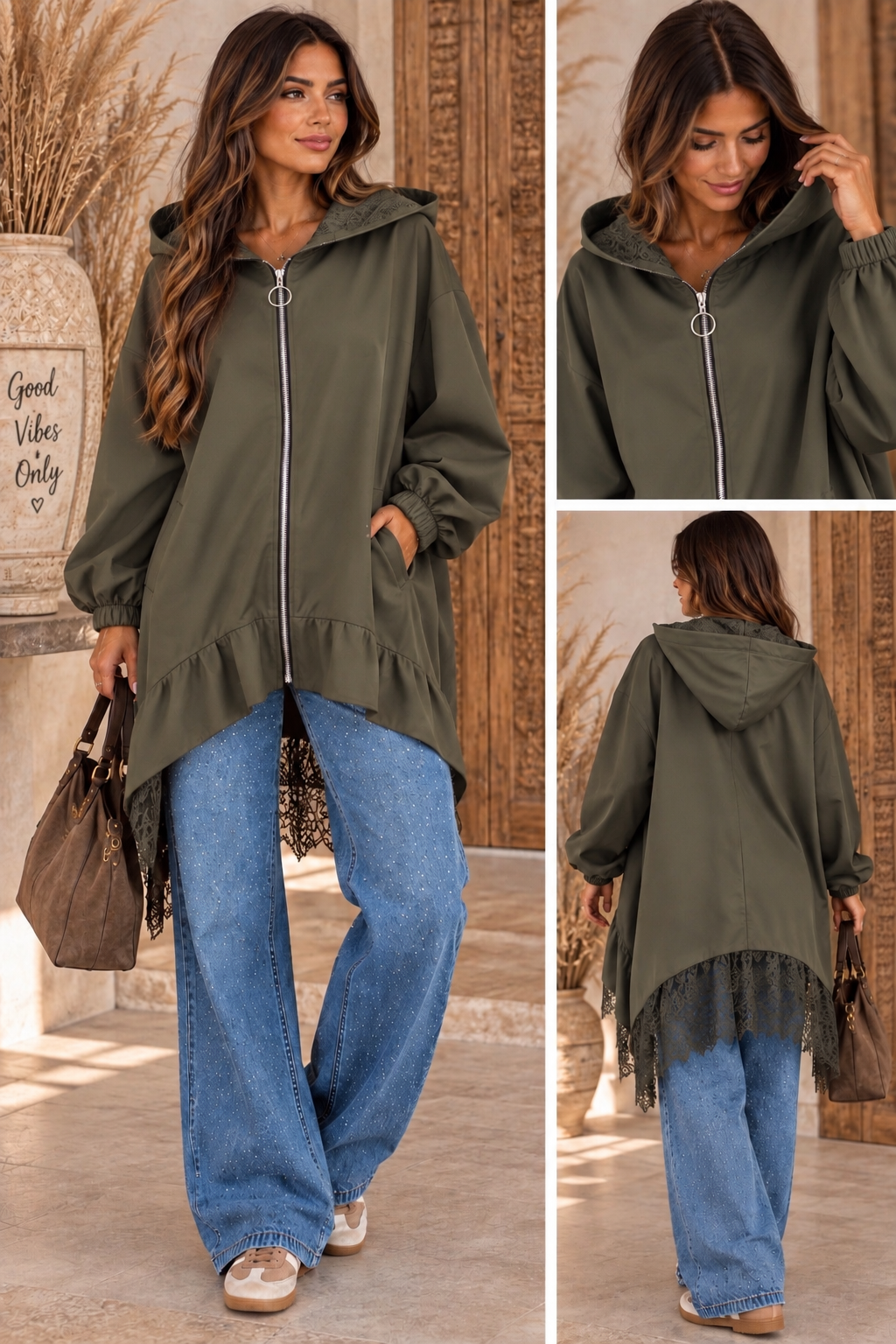 PARKA DINA - KAKI
