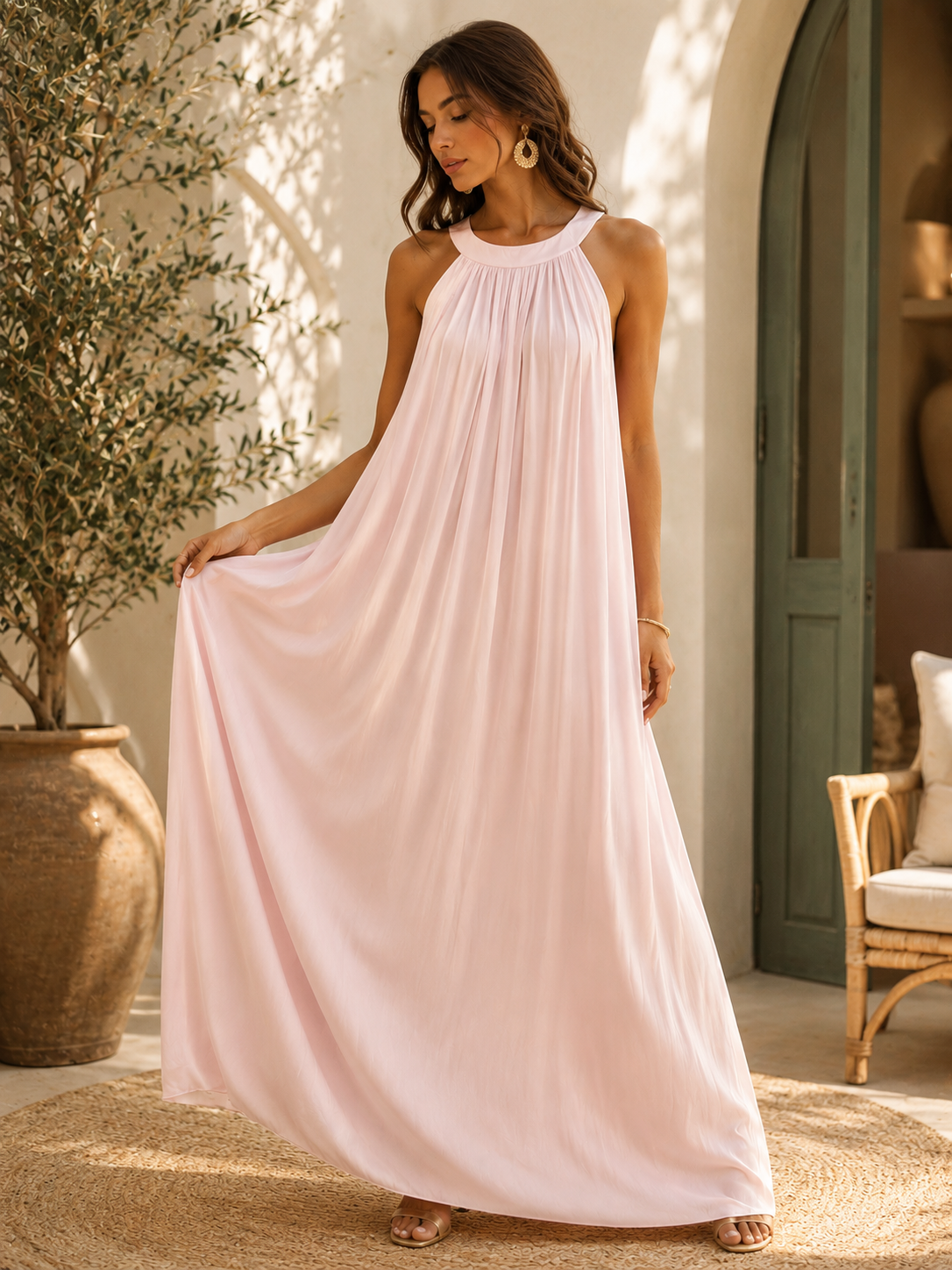 ROBE ELEA - ROSE