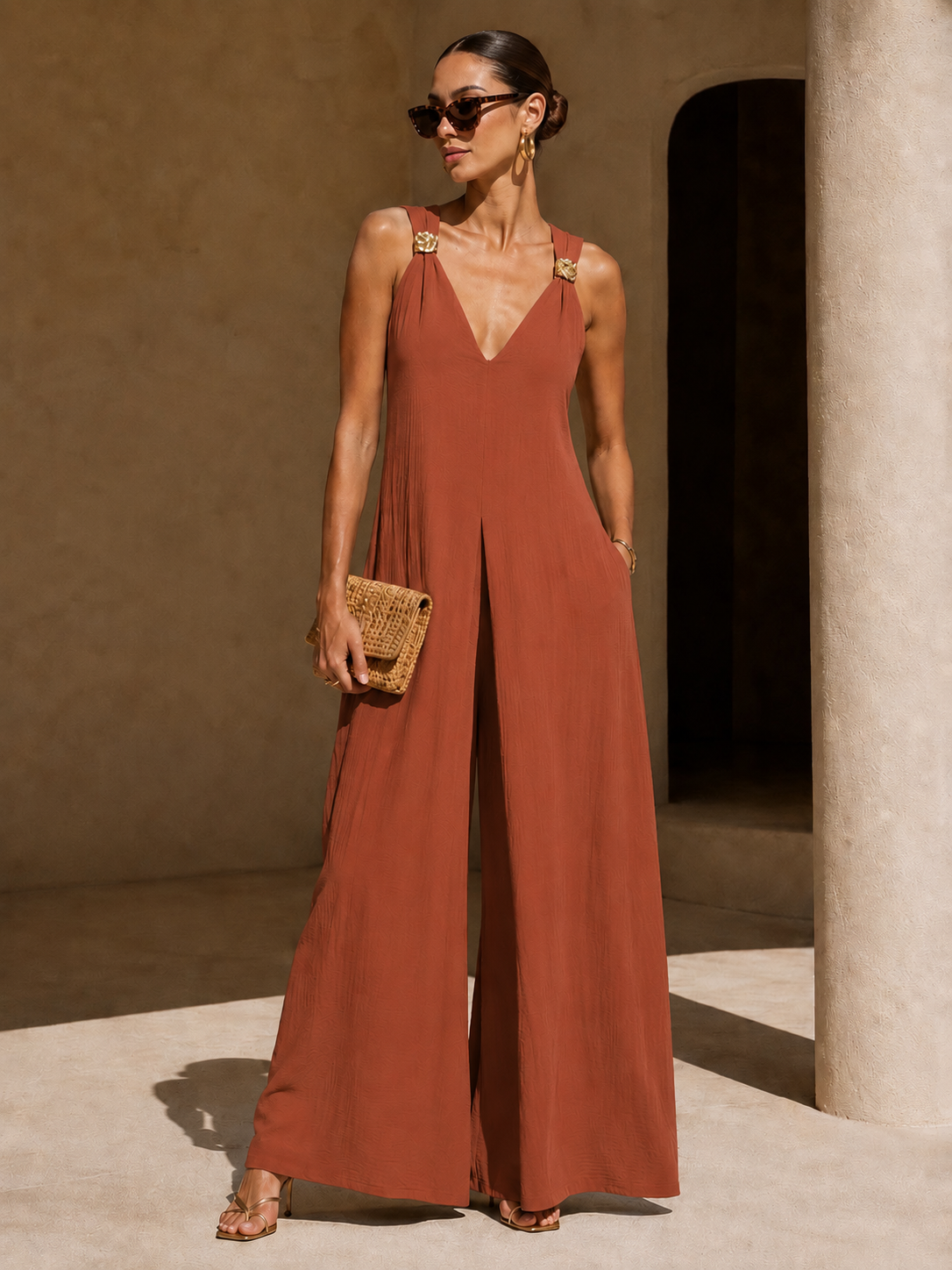 COMBINAISON EDIE - TERRACOTA
